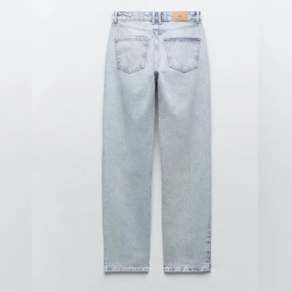 Zara | HIGH RISE Z1975 SLIM FIT JEANS - Picture 2 of 8